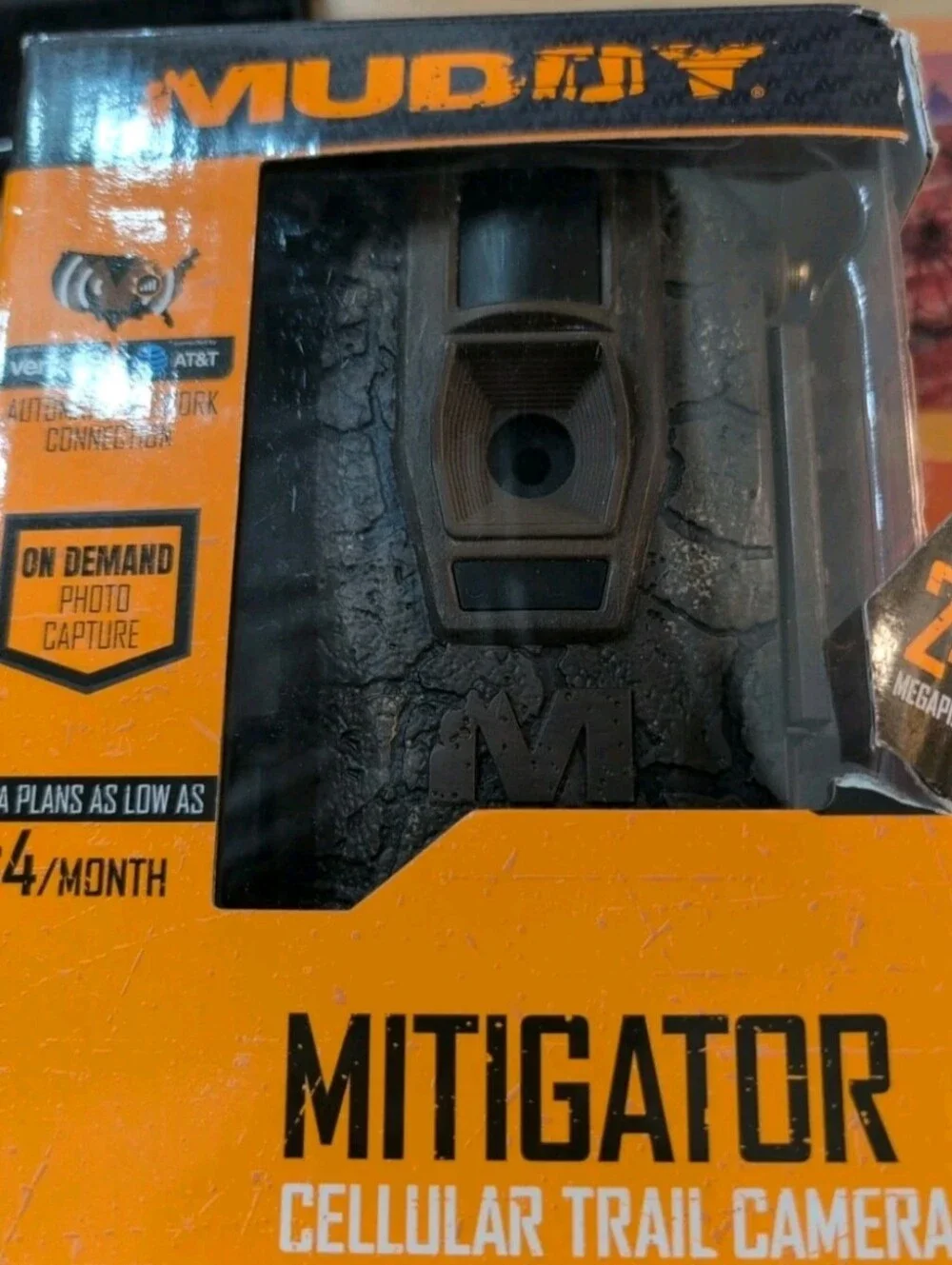 Muddy Mitigator Cellular Trail Camera - Black and Brown Accents